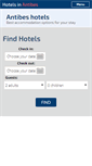 Mobile Screenshot of hotelsinantibes.com